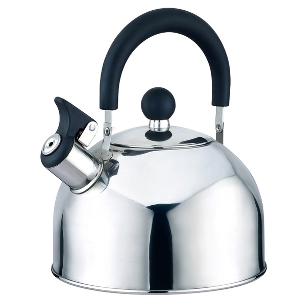 Stainless Steel Whistling Spout Tea Kettle 2.6 Qt/2.5 LTR | American Dream |New - Picture 2 of 3